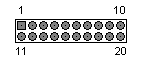 20 PIN MOLEX 39-29-9202